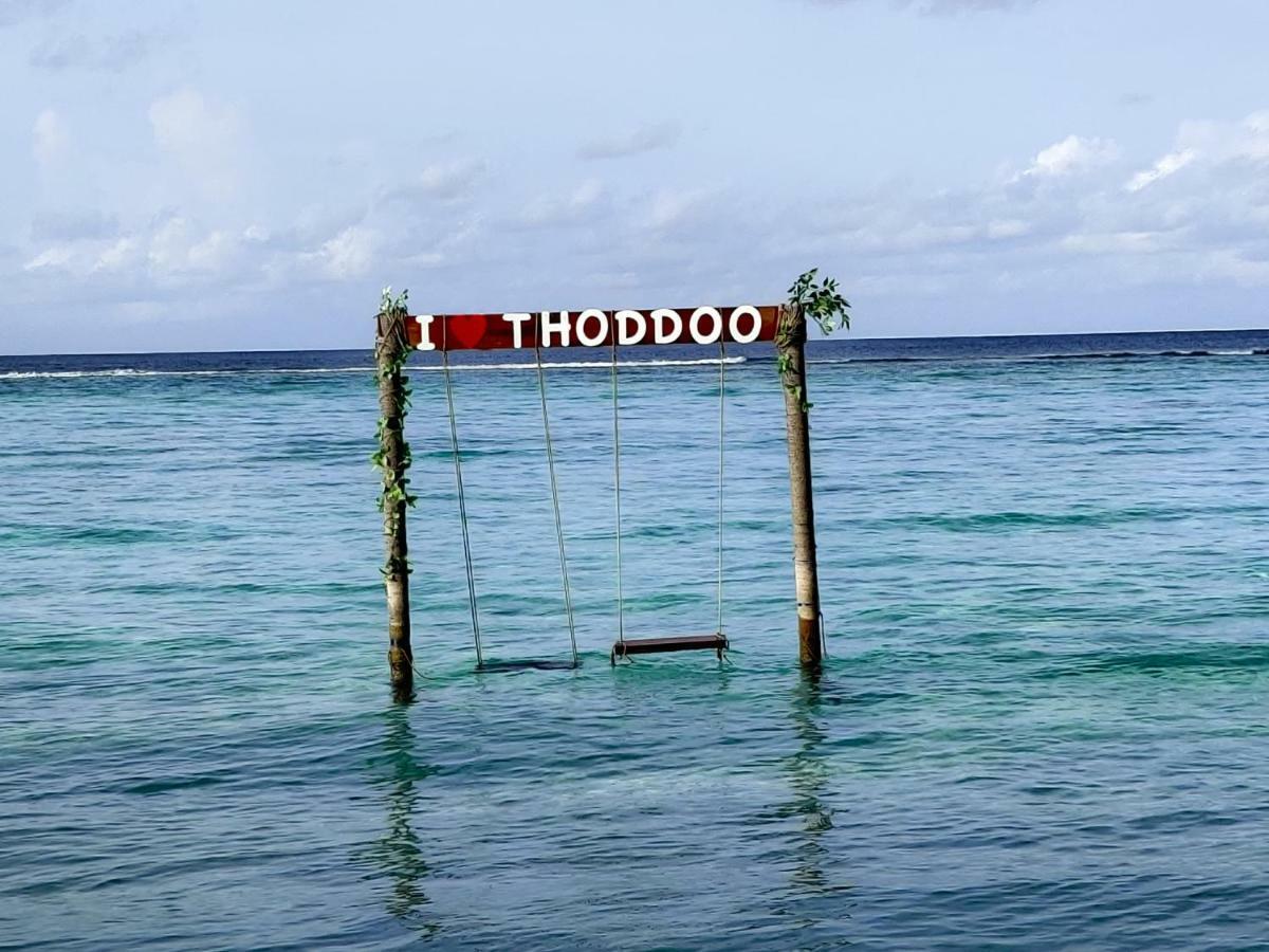 Alesara Guest House Thoddoo-Atoll Exterior foto